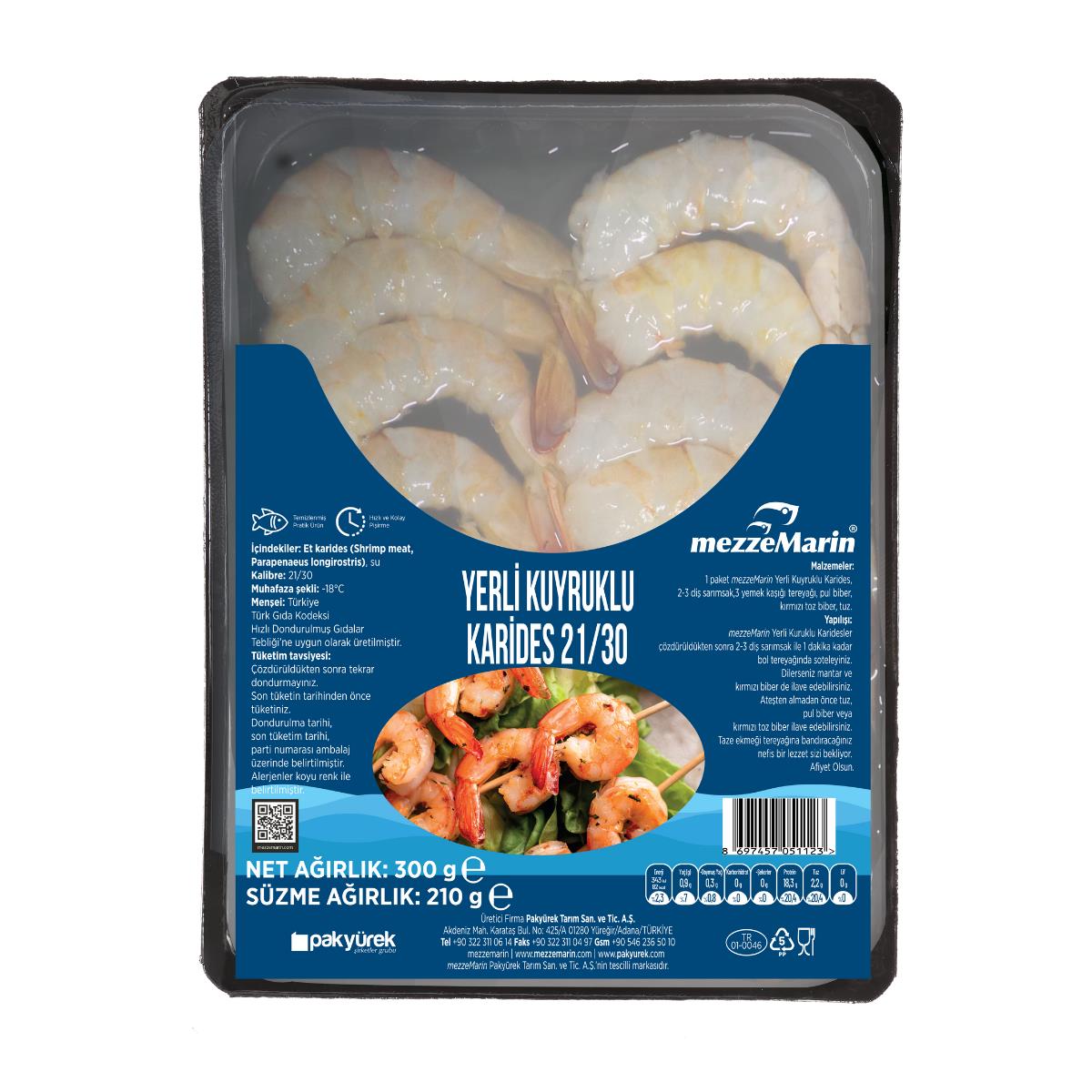 Karides Et Yerli Kuyruklu