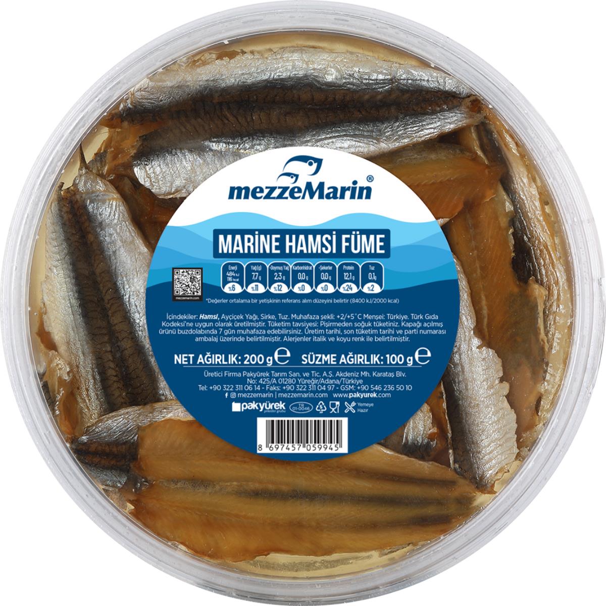 Marine Hamsi Füme 200 Gr.