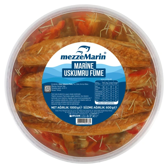 Marine Uskumru Füme 1000 Gr.